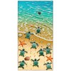 Zomer Beach Towel Large 90 x 180 cm Quick-Drying Microfibre