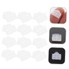Gatuida 50pcs Ethernet Port Dust Replacement Caps Anti-dust Protector for