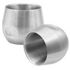 BSDLZCH 2 Pcs Stainless Steel Espresso Cups, 200ml, Silver