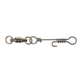 ZECK Ball Bearing Swivel + Twistlock Snap 105 kg Load Capacity - 3 Ball Bearing Swivels for Catfish, Catfish Hangers, Catfish Hangers, Catfish Swivels, Fishing Swivels