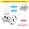 Qrity 2 Pcs Cabinet Lock, Mailbox Lock for Single Doors,