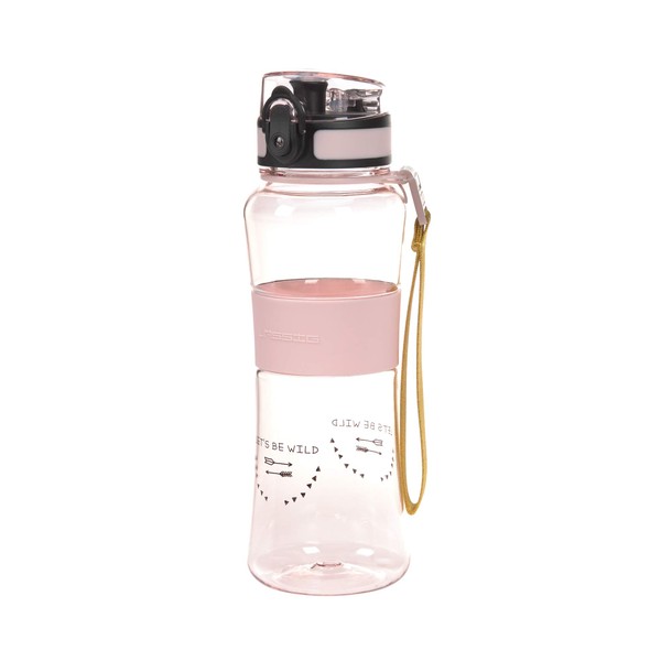 LÄSSIG Children's Drinking Bottle 550 ml Leak-Proof Pink / Drinking