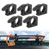 GLOBLED Quick Release Rubber Clamp Mount Fits 1-1/7'' to 1-3/7''