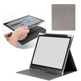 2in1 Case for Onyx Boox Go 10.3, Magnetic Detachable Kickstand Flip Cover and Inner TPU Jelly Case with Auto Sleep/Wake (Gray)