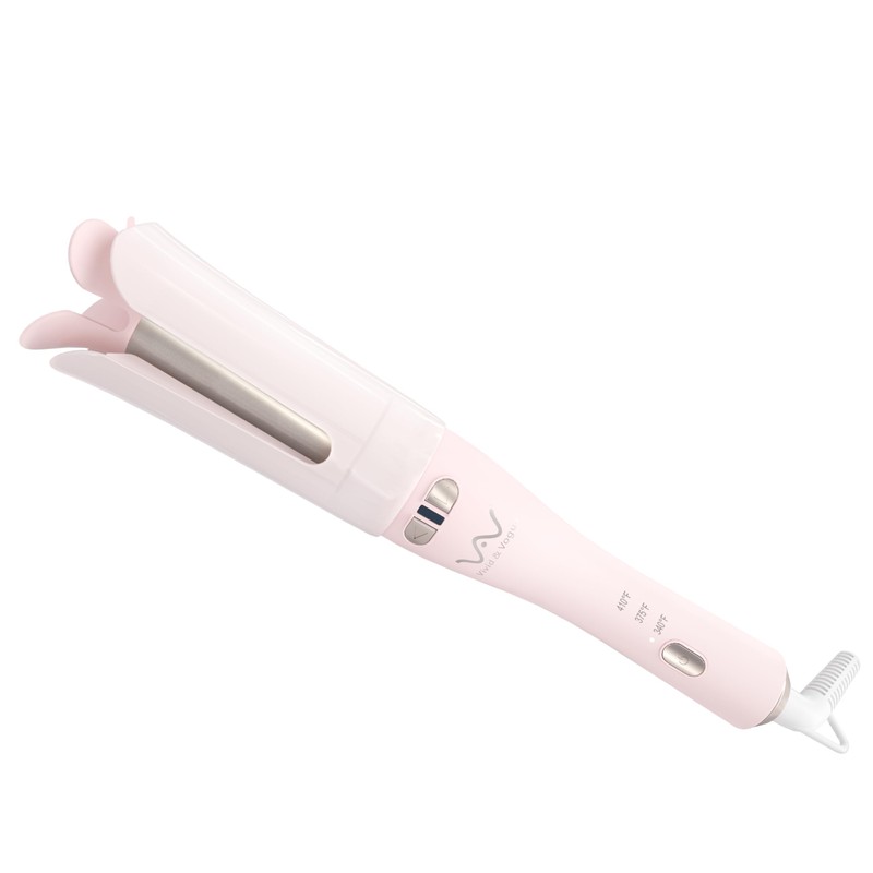 VAV Automatic Curling Iron 1.25” Rotating Hair Curler for Long/Medium