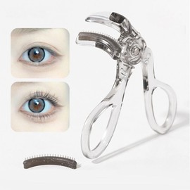 Professional Eyelash Curler with Comb Eyelash Curling Clip Eyelash Beauty Makeup Tool Fashion Makeup Cosmetic Accessories