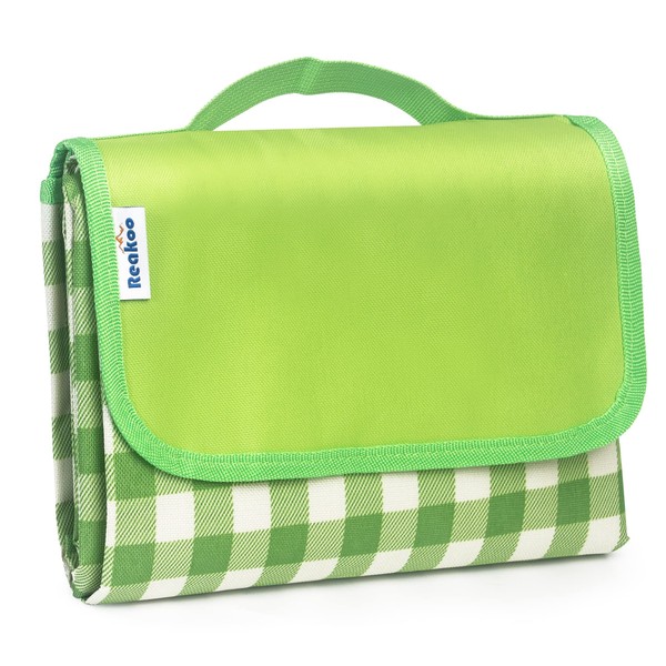 Picnic Blanket Waterproof Backing, 150 x 200cm Large Picnic Mat,