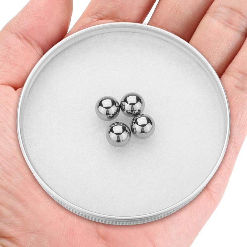 QUARKZMAN Tungsten Steel Bearing Balls 10 mm Tungsten Carbide Precision