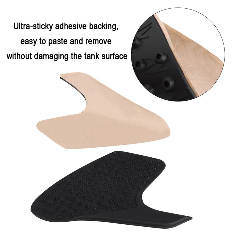 Pair of Anti Slip Gas Tank Traction Pad Knee Grip