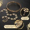 Gejoy 2 Greek Goddess Accessories Set, 2 Pcs Gold Laurel