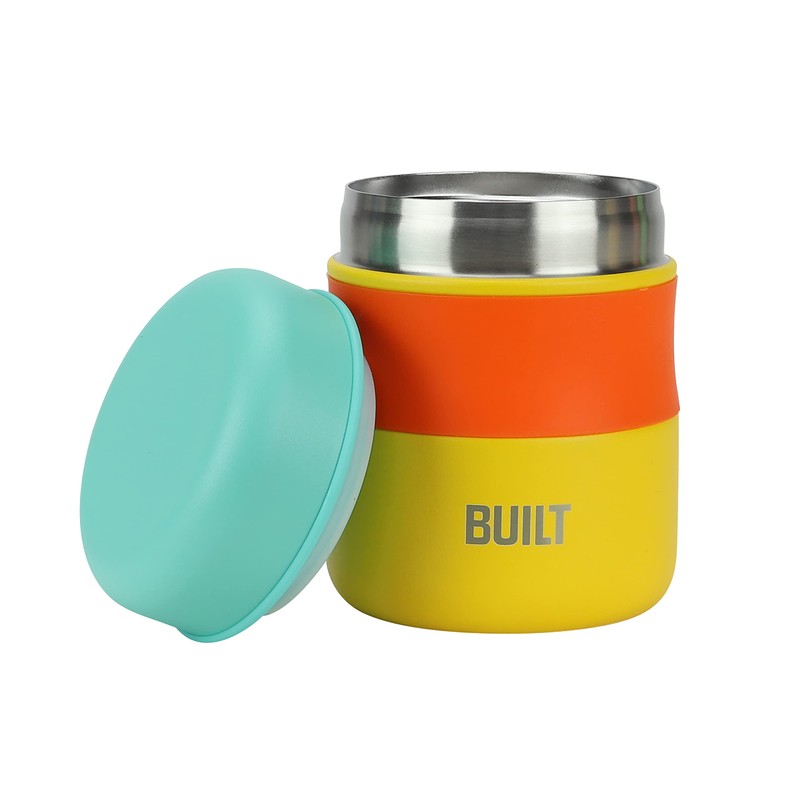 Built 10oz Thermal Food Jar - Colorful Insulated Snack Container