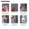 Automatic Toothpaste Dispenser with Wall Mounted,Kids Hands Free Squeezer,Waterproof,Dust and
