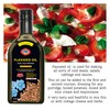 Flax Seed Cooking Oil - Amber Glass Bottle - Extra