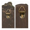Relaxdays Fairy Door, 4-Piece Set, 2 Gnome Windows, 1 Gnome