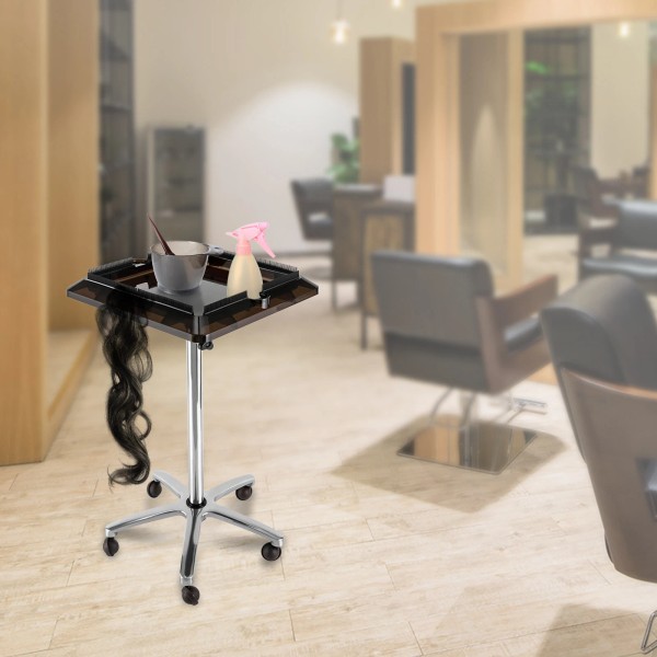 Unbranded Salon Hair Extension Tool Tray Rolling Cart, Hairdressing Storage