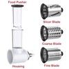 Slicer Shredder Attachment for KitchenAid Stand Mixers, Vegetable Cheese Grater