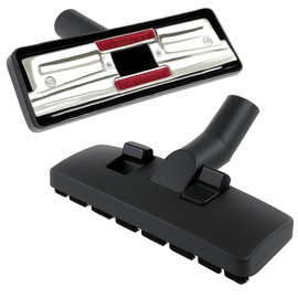 SparesGo Vacuum Brush Head 32mm, Dual Pedal Floor & Carpet Tool Nozzle Compatible with Henry Hoover, Hetty, James, NRV Replacement Attachment for Numatic 270mm Head