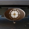GRAPHICS & MORE Take The Road Less Traveled Compass Oval