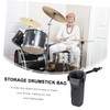 Kisangel Durable Drumstick Holder Bag with Removable Mesh Wear Resistant