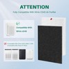 Fanulter 10 Pack C545 Replacement HEPA Filter Compatible with Winix