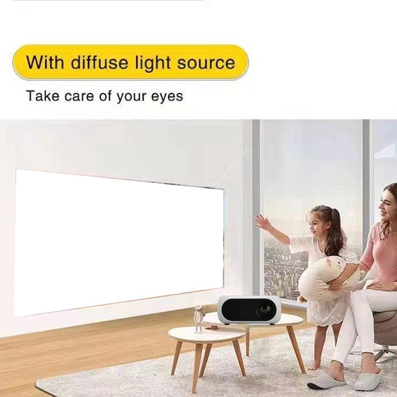M24 Mini Portable Projector Multifunction 360 Degree Surround Sound Home