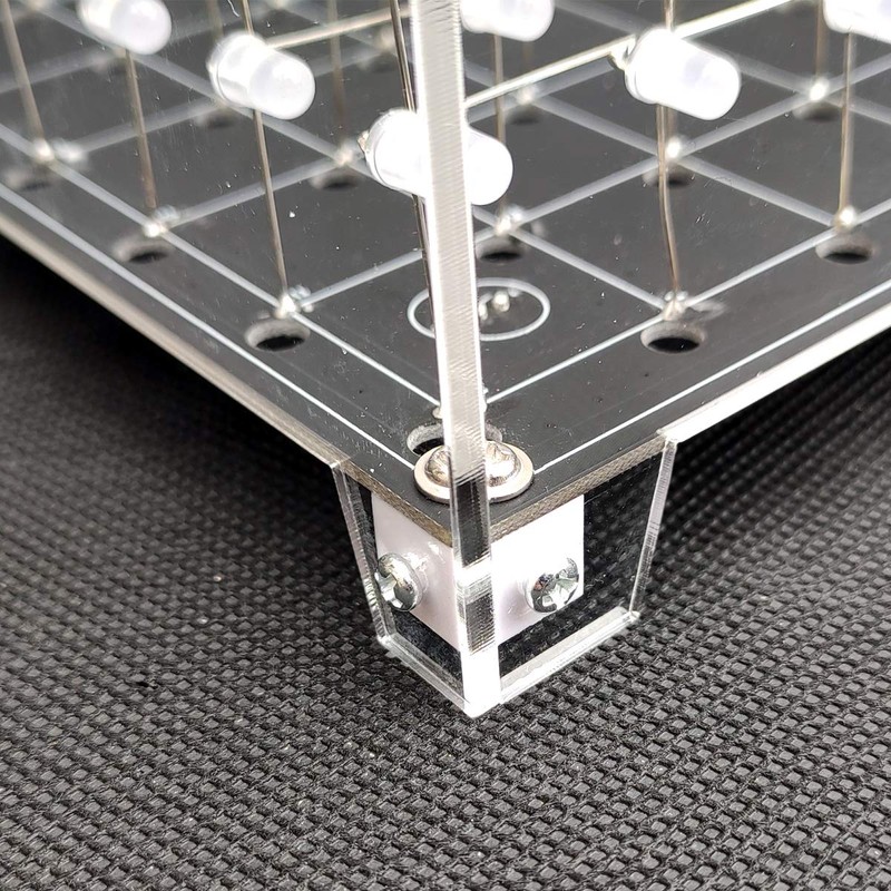 iCubeSmart 3D LED Cube Housing Transparent Acrylic Only Applies to