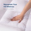ELEMUSE Full XL Mattress Topper for Back Pain, Extra Thick