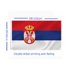 Large Serbia Flag, 3X5Ft Serbia Flags Banner Decor, Indoor Outdoor