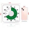 Secura 7.5 Inch Visual Timer, 60 Minute Oversize Visual Countdown
