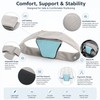 Adjustable Wheelchair Positioning Cushion for Seated Support – Padded Leg