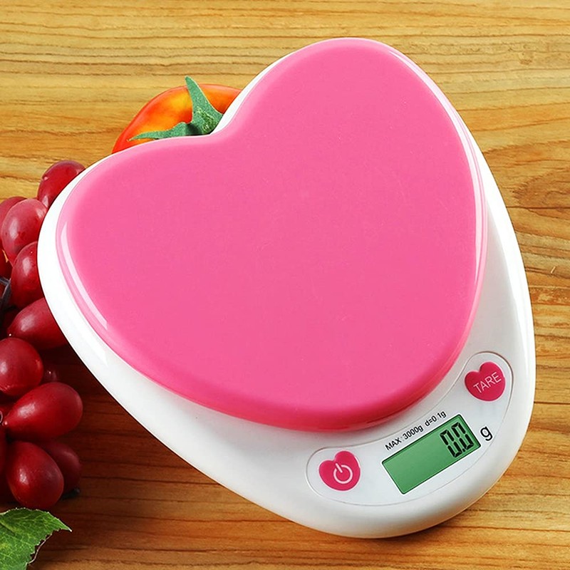 Digital Tare Measuring Device Kitchen Electronic Balance Precision Compact Cooking