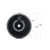AnViele North Wolf Tapered Urethane Polishing Pads (2 Black)