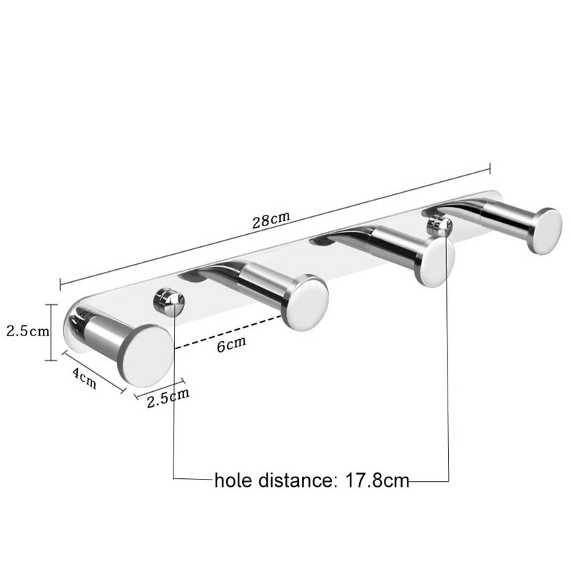 Lolypot Towel Hook, Bathrobe Hook, Wall Hook, Clothes Hook, 304