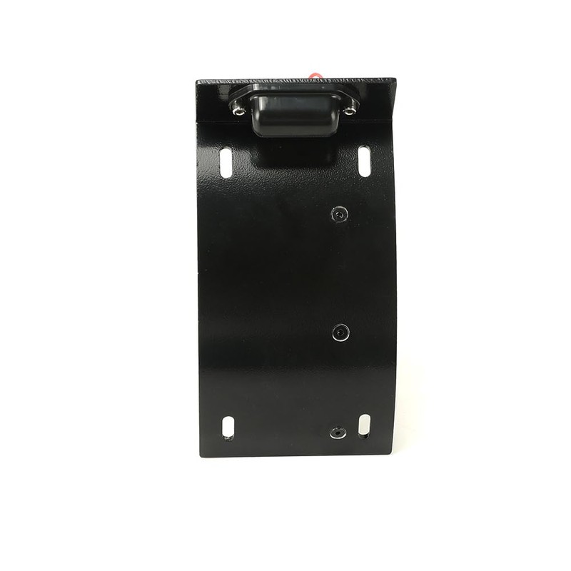 SUNPIE Add White Lights Black Motorcycle Cured Vertical Side Mount