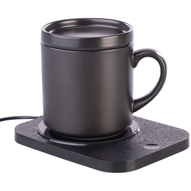 PEARL 2 in 1 USB Cup Warmer with Qi Compatible