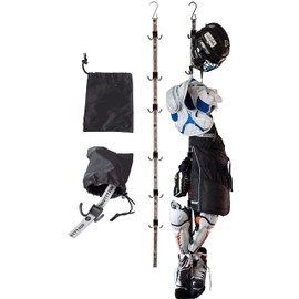 UTTY Multipurpose Portable Drying Rack – Hang Sports Equipment, Camping Organizer, Hanging Storage - Dry Wet Clothes, Gear Bags, and Hockey Equipment – Hanger for The Home, Garage, Tent, RV, or Hotel