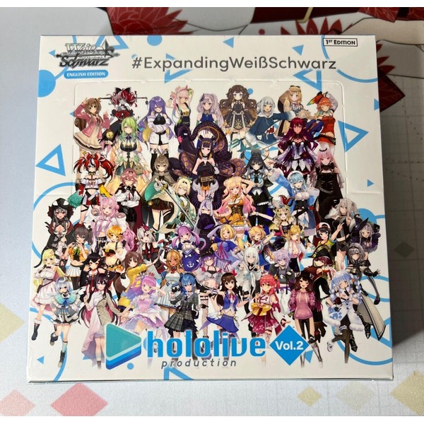 Weiss Schwarz Hololive Production Volume 2 Booster Box English Edition