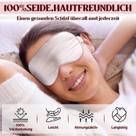 Alishomtll Sleep Mask Silk Sleeping Eye Mask Gifts for Women, Soft Comfortable Light Blocking Eye Mask with Socks, Potato Doll, Scratch Sticker Birthday Gift for Wife, Girlfriend, Pink