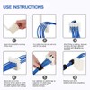 Cable Comb Organizing Tool, 24-Hole Cable Dresser, 6 * 4