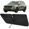 Proadsy Windshield Sun Shade Umbrella for 2021-2025 Kia Sorento Foldable