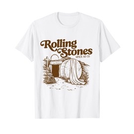 The Stone Was Rolled Away He Alive Retro Christian Easter T-Shirt