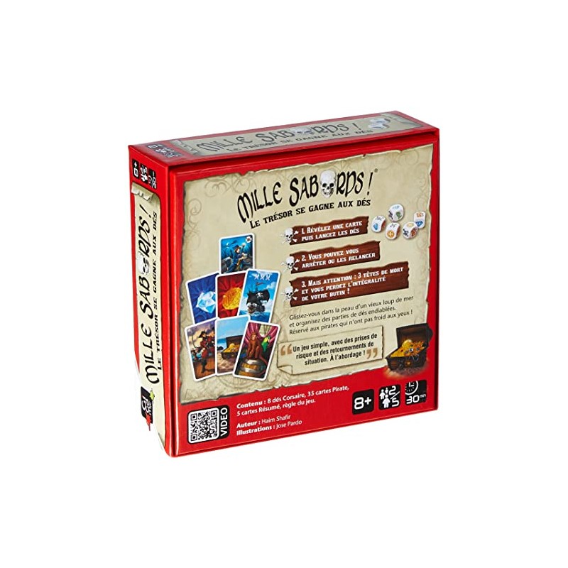 GIGAMIC - AMZMI - Game of Dice - Mille Sabords