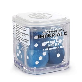 Aeronautica Imperialis - Imperial Navy Dice Set - 8 Aeronautica Dice (500-10)