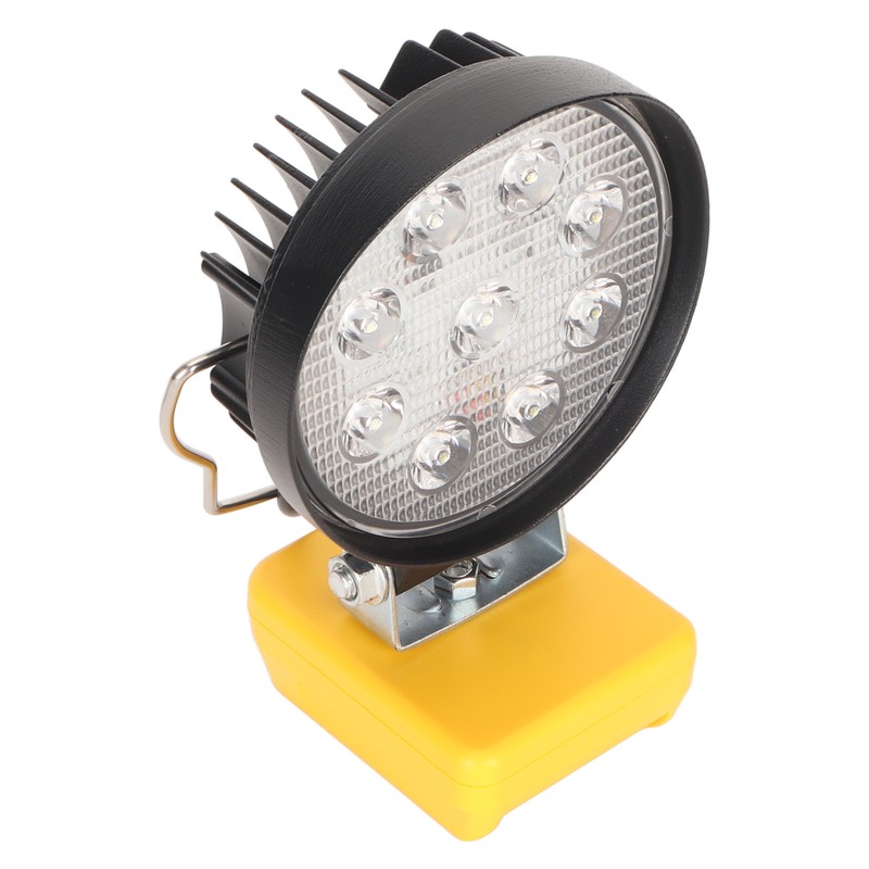 LED Work Light 27W Round Dual Level Adjustable Aluminum Housing