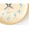 KATOMOKU plywood clock 21 radio clock sweep (continuous second hand)