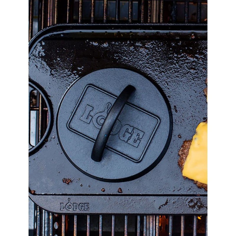 Lodge Pressa per hamburger da 15,9 cm, in ghisa