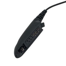 stdgove Radio Shoulder Mic Surveillance Oem Speaker Lapel Microphone for Motorola ht750 ht1250 ht1250ls ht 750 1250 gp328 gp340 mtx 1500 mtx9250 pr860 Walkie Talkies(IP65 Waterproof) (Orange)