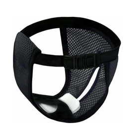 FDANDADE Washable Female Diapers,Reusable Puppy Sanitary Panties with Adjustable,Dog Underwear for Female Dogs in Heat.(Black XL)