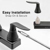 Dura Faucet Elegant Style Lever Handles (Brushed Satin Nickel)