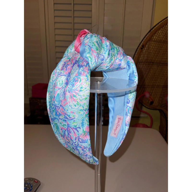 Lilly Pulitzer NWT Top Knot Wide Headband Soleil It On